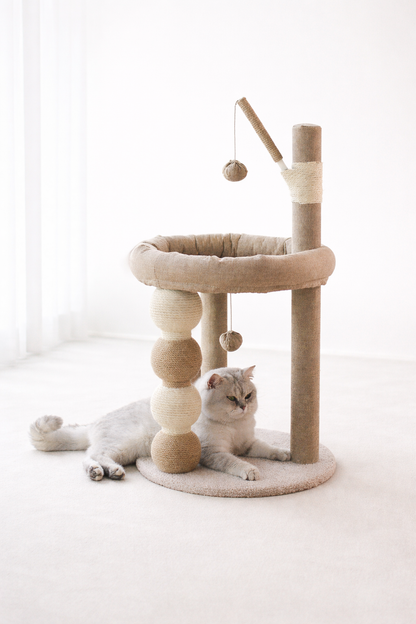 Cat Scratching Tree