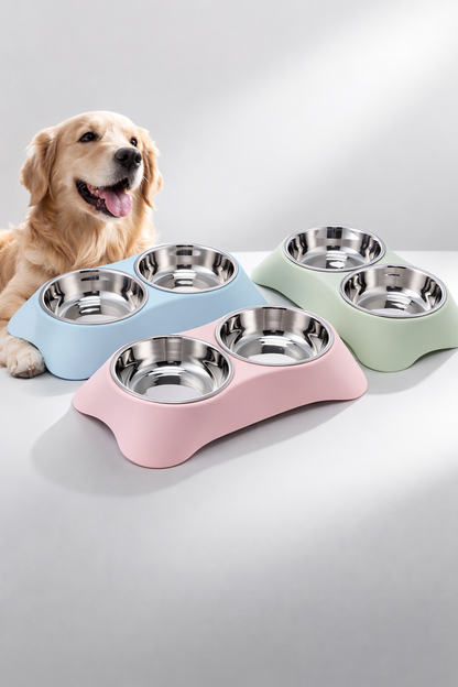 Pet Double Bowl