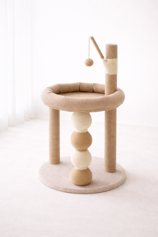 Cat Scratching Tree