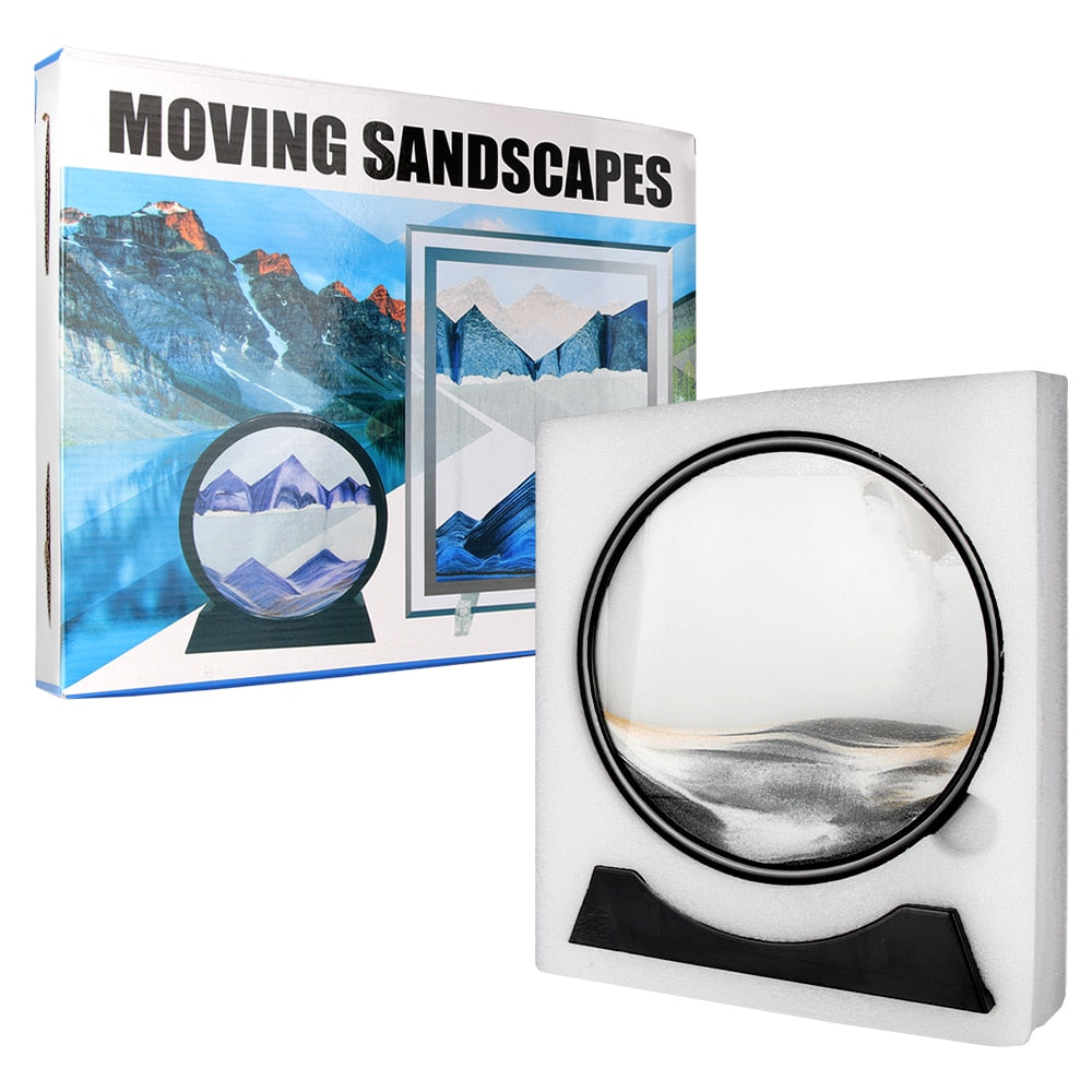 Mesmerizing Flow Sand Art