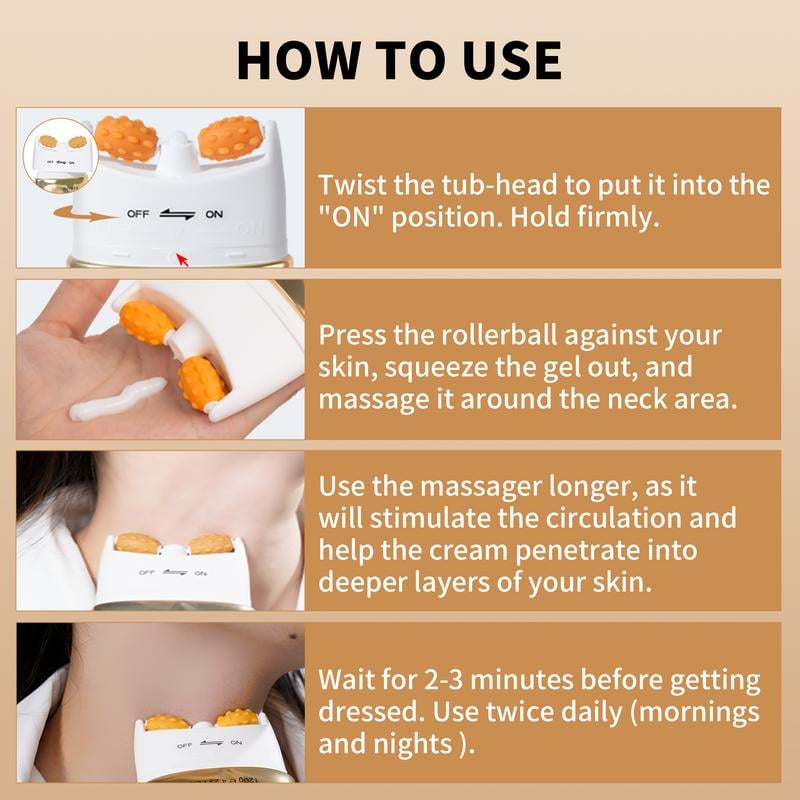 ✨ Transform Your Neck in 28 Days🌟 Firming & Lifting Neck Cream